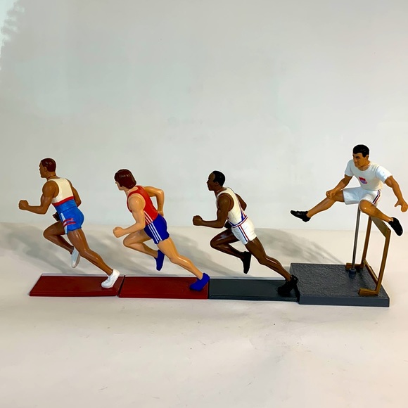 Olympic figurine w card Mattel vintage - Picture 14 of 15